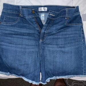 Just Me Blue Jean Shorts